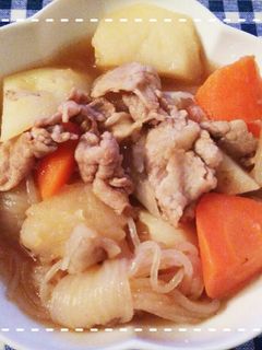 レンジ時短で簡単!黄金比肉じゃが-レシピのメイン写真