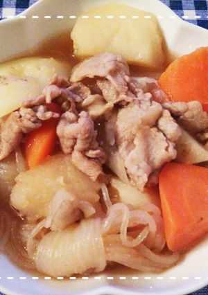 レンジ時短で簡単！黄金比肉じゃが-レシピのメイン写真