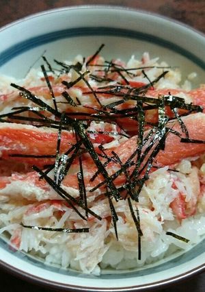 蟹丼-レシピのメイン写真