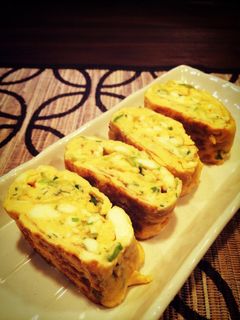 出し巻き卵 豆腐入り-レシピのメイン写真