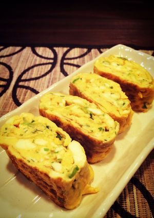 出し巻き卵 豆腐入り-レシピのメイン写真