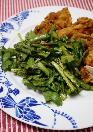 簡単！春菊を生で食べよう(イタリアン-レシピのメイン写真