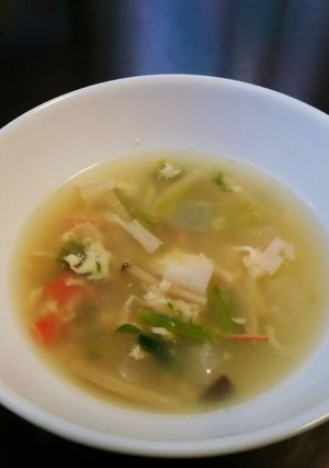 体温まるかぶの中華スープ-レシピのメイン写真