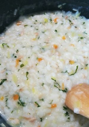 クリームリゾット風☆離乳食(後期～)-レシピのメイン写真