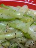 春野菜！あさつきの焼ねぎドレッシング和え