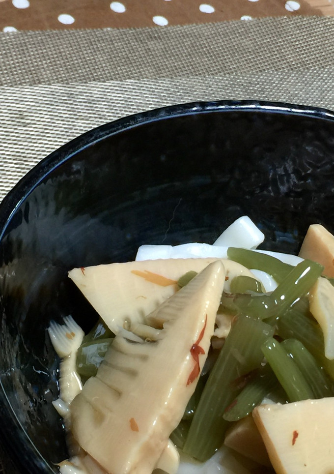 筍とふきのあんかけうどん-レシピのメイン写真