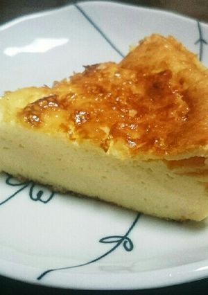 ヨーグルトで☆簡単ベイクドチーズケーキ-レシピのメイン写真