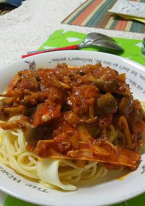 蟹のトマトパスタ-レシピのメイン写真