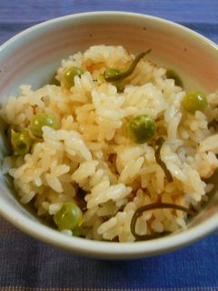 塩昆布入り☆豆ご飯-レシピのメイン写真