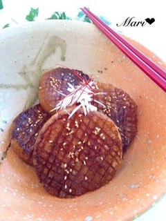焼肉のタレでガッツリヘルシー大根ステーキ-レシピのメイン写真