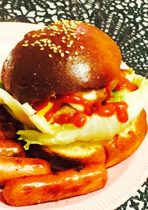 糖質制限◆大豆粉でハンバーガー用バンズ-レシピのメイン写真