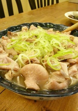 炊飯器で簡単すぎる塩もつ煮♪味に自信あり-レシピのメイン写真