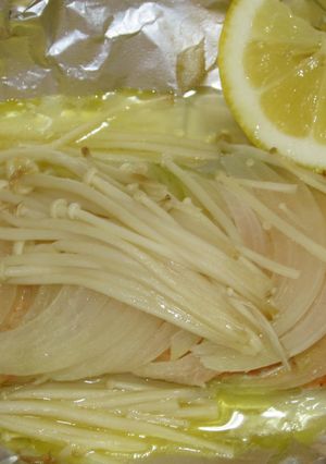 バターでまろやか～鮭のホイル焼き！-レシピのメイン写真