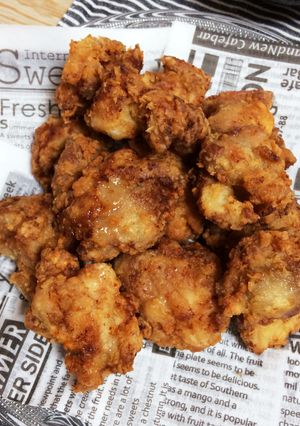 ダブルのだしで激うま〜！！♡な鶏の唐揚げ-レシピのメイン写真