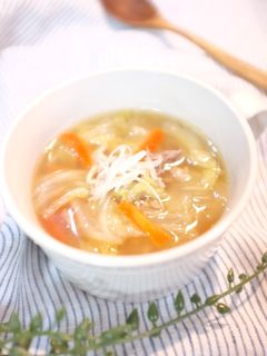 豚肉と白菜のほっこりしょうがスープ-レシピのメイン写真
