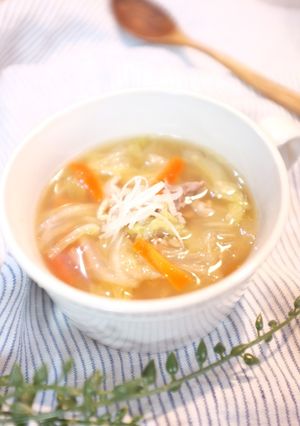 豚肉と白菜のほっこりしょうがスープ-レシピのメイン写真