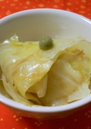 柚子胡椒ポン・ゆでキャベツ-レシピのメイン写真