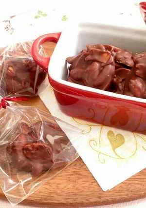 ピーナッツチョコレート～バレンタインに～-レシピのメイン写真