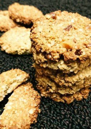 セサミナッツのオートミールクッキー-レシピのメイン写真