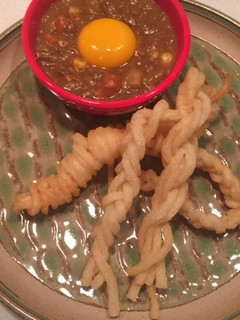 揚げうどんで漬けカレー-レシピのメイン写真