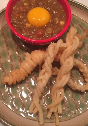 揚げうどんで漬けカレー-レシピのメイン写真