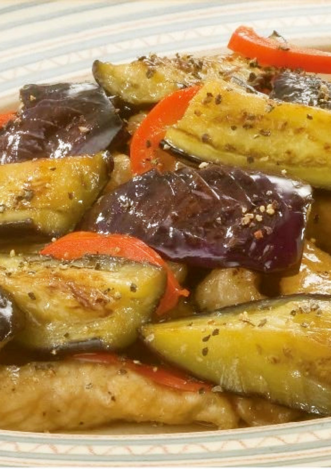 なすと豚肉の黒こしょう炒め-レシピのメイン写真
