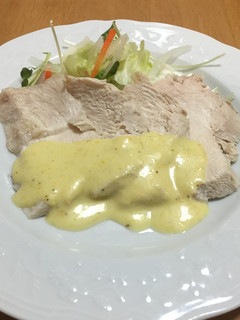 鳥むね肉の塩柚子ソース-レシピのメイン写真
