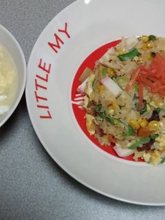 簡単!具沢山メンマチャーハン-レシピのメイン写真