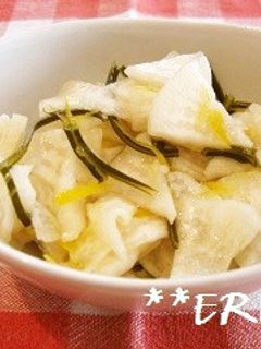 ゆず香る大根の漬物~♪♪-レシピのメイン写真