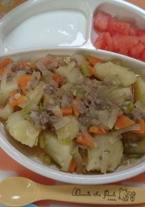 離乳食完了期☆パクパク肉じゃが-レシピのメイン写真