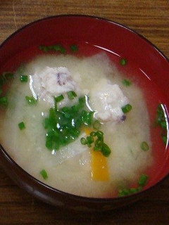 イカと魚のつみれ汁-レシピのメイン写真