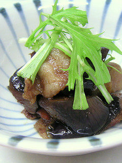 なすと豚ばら肉の甘辛煮-レシピのメイン写真