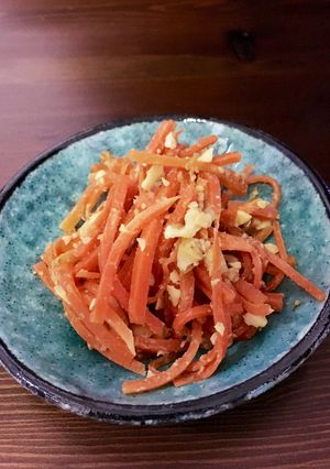 人参と胡桃のみそきんぴら-レシピのメイン写真