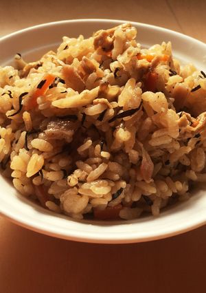 簡単！余った煮物活用♡炊き込みご飯♡-レシピのメイン写真