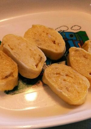 手づかみ離乳食に!赤ちゃんの卵焼き♪-レシピのメイン写真