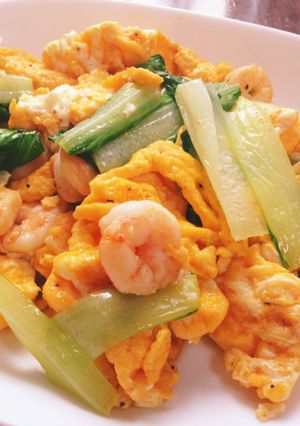 香味ペーストで！えび卵の中華炒め♪-レシピのメイン写真