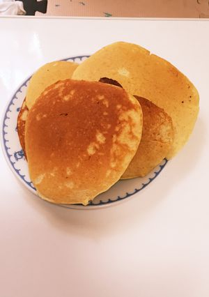 玄米粉パンケーキ-レシピのメイン写真