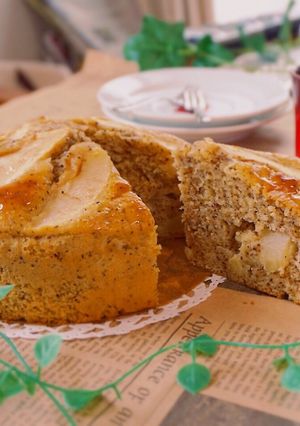 HMで♪りんご×紅茶の簡単ケーキ♡-レシピのメイン写真
