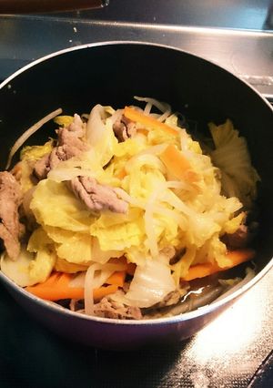 豚肉と野菜のうま煮-レシピのメイン写真