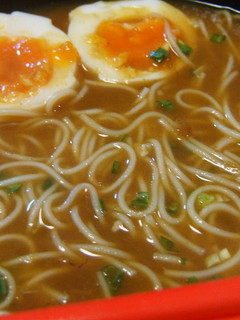 カレーにゅうめん ゆでたまごつき-レシピのメイン写真