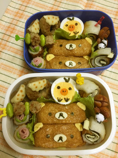 リラックマのいなり弁当-レシピのメイン写真