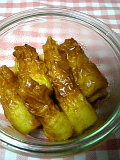 お弁当に~どうぞ☆ちくわのカレー甘辛煮-レシピのメイン写真