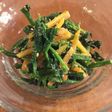 栄養たっぷり、ほうれん草の胡麻和え