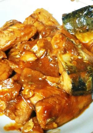 鯖の味噌煮-レシピのメイン写真