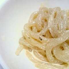 こんにゃく麺のしょうゆマヨネーズ和え-レシピのメイン写真
