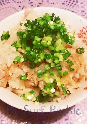 簡単3分!ツナとなめたけの炊き込みご飯-レシピのメイン写真