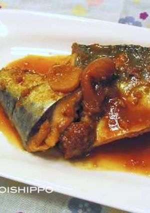 梅干しでさらにヘルシー♪さばの味噌煮-レシピのメイン写真