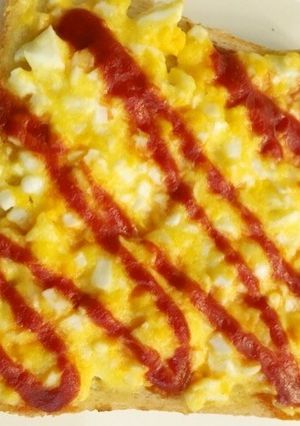 簡単たまごパン-レシピのメイン写真