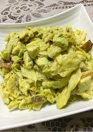 アボカド&キャベツ&ベーコンのサラダ-レシピのメイン写真