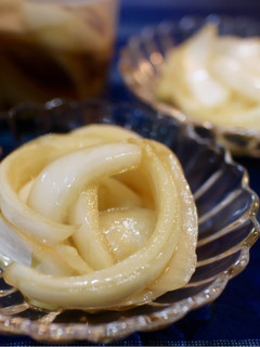 新玉ねぎの甘辛ポン酢漬け胡麻油風味-レシピのメイン写真